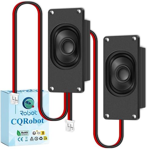 Speaker 3 Watt 4 Ohm Compatible with Arduino Motherboard, JST-PH2.0 Interface. It is Ideal for a Variety of Small Electronic Projects. in Saudi Arabia