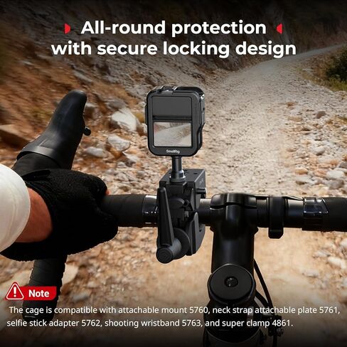 SmallRig Magnetic Mount for DJI Osmo Nano, for Insta360 GO 3S, with Neck Strap, Wrist Strap, Anti-Loss Hanging Hole Design, Neck Mount POV/Vlog Selfie in Saudi Arabia
