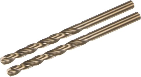 uxcell 10.1mm Dia HSS Cobalt Straight Round Shank Metric Twist Drill Bit Drilling Tool in Saudi Arabia