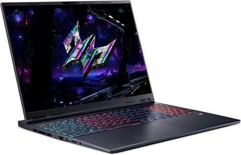 كمبيوتر محمول للألعاب acer Predator Helios Neo 16S AI، NVIDIA RTX 5070Ti، شاشة OLED مقاس 16 بوصة 2.5K WQXGA 240 هرتز 2 مللي ثانية، Intel Ultra 9 275HX، لوحة مفاتيح بإضاءة خلفية RGB، 64 جيجابايت DDR5، 8 تيرابايت SSD، Windows 11 Pro، ملحقات in Saudi Arabia