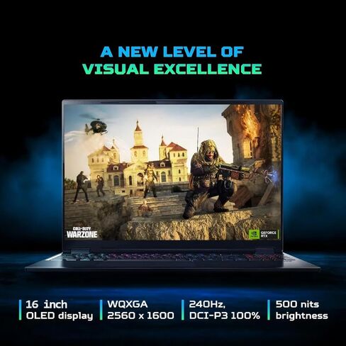 كمبيوتر محمول للألعاب acer Predator Helios Neo 16S AI، NVIDIA RTX 5070Ti، شاشة OLED مقاس 16 بوصة 2.5K WQXGA 240 هرتز 2 مللي ثانية، Intel Ultra 9 275HX، لوحة مفاتيح بإضاءة خلفية RGB، 64 جيجابايت DDR5، 8 تيرابايت SSD، Windows 11 Pro، ملحقات in Saudi Arabia