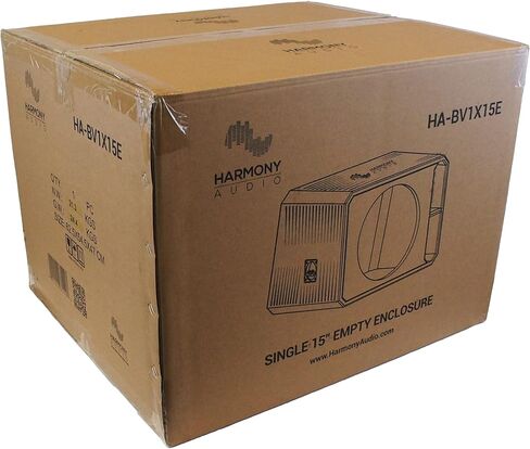 Harmony Audio HA-BV1X15E Universal Single 15" Empty Vented Port Sub Box Unloaded Enclosure in Saudi Arabia