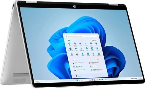 HP OmniBook 5 Flip 14-FP0013 Core™ 5 120U 512GB SSD 8GB 14 بوصة (1920x1200) شاشة لمس WIN11 فضي جليدي in Saudi Arabia