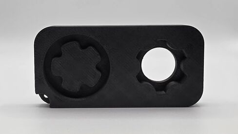 Rugged Obsidian 9/45 Suppressor Tool/Wrench - Heavy-Duty Carbon Fiber Infused, 2 in 1 - Made in USA (Tool Only) (with Baffle Straightener) in Saudi Arabia