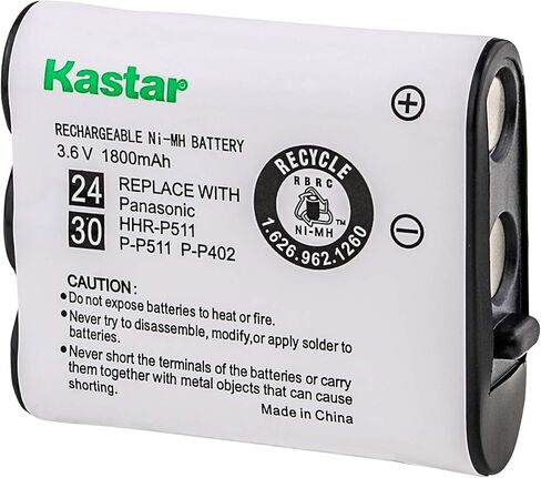 استبدال بطارية Kastar لباناسونيك HHR-P402 HHRP402 in Saudi Arabia