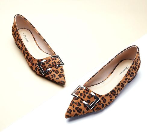 C.Paravano Womens Flats | Pointed Toe Flat | Black Flats for Women | Ballet Flats(Size 8,Black) in Saudi Arabia