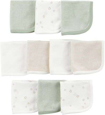 Simple Joys by Carter's Unisex Babies' Washcloth Set, Pack of 10 in Saudi Arabia