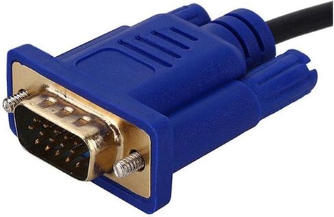 كابل 1.8 متر متوافق مع HDMI إلى V/GA ​​1080P HD مع كابل محول HDMI-متوافق مع كابل V/GA in Saudi Arabia