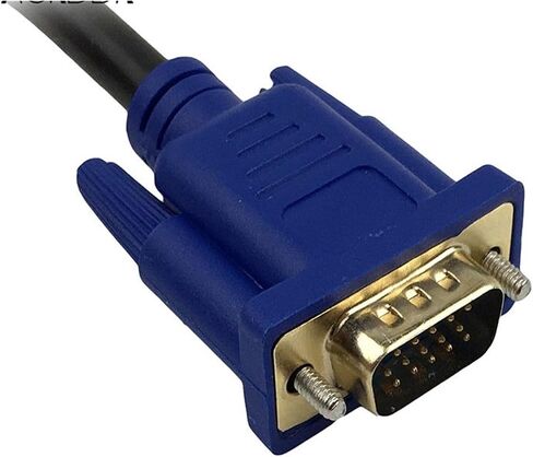1.8/3m 1080P HDMI-متوافق مع V/GA ​​15Pin ذكر مهائي كابلات لـ HDTV HD LCD لتوصيل أجهزة عرض تلفزيون الكمبيوتر FC(3m) in Saudi Arabia