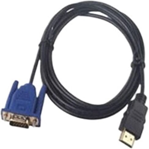 1.8/3m 1080P HDMI-متوافق مع V/GA ​​15Pin ذكر مهائي كابلات لـ HDTV HD LCD لتوصيل أجهزة عرض تلفزيون الكمبيوتر FC(3m) in Saudi Arabia