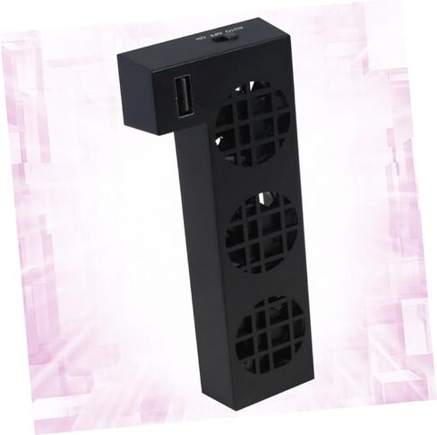 ARTIBETTER 1pc Temperature Control Fan for One x Cooling for Game Machines Efficient Heat Dissipation Enhanced Gaming Black Color in Saudi Arabia