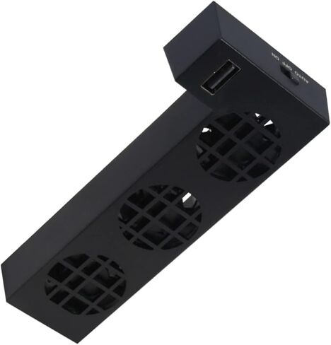 ARTIBETTER 1pc Temperature Control Fan for One x Cooling for Game Machines Efficient Heat Dissipation Enhanced Gaming Black Color in Saudi Arabia