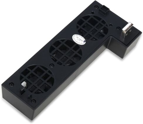 ARTIBETTER 1pc Temperature Control Fan for One x Cooling for Game Machines Efficient Heat Dissipation Enhanced Gaming Black Color in Saudi Arabia