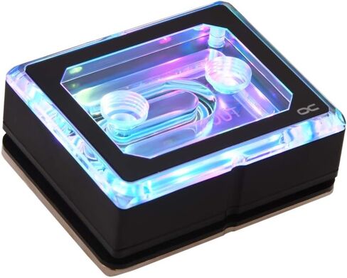 Alphacool Eisblock XPX Aurora PRO - Plexi Black Digital RGB (12950) in Saudi Arabia