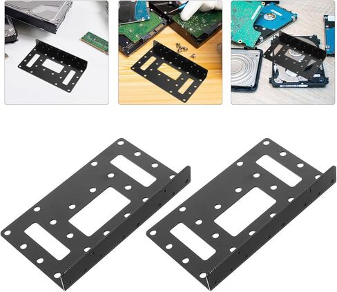 طقم دعامة تثبيت SSD مكون من 4 قطع من MERRYHAPY لمحرك الحالة الصلبة لسطح المكتب ومحول القرص الصلب تركيب سريع لتخزين بيانات المكتب المنزلي in Kuwait