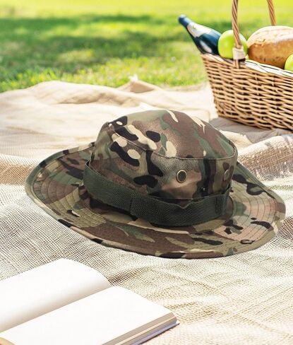Sun Hat for Men & Women, UPF 50+ Boonie, Foldable UV Protection for Hiking, Fishing, Beach & Travel in Saudi Arabia