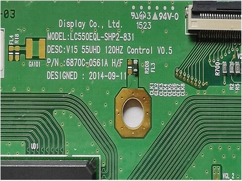 6870C-0561A 6871L-4050A 6871L-4013B LC550EQL-SHP2-831 1-895-746-21 T-CON لوحة منطقية تناسب التلفزيون KD-49X8308CKD-49X8305C KD-55X9005C(49 بوصة) in Kuwait