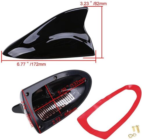 Car Shark Fin Antenna for Toyota for Yaris 2008 2009 2010 2011, Roof Antenna in Saudi Arabia