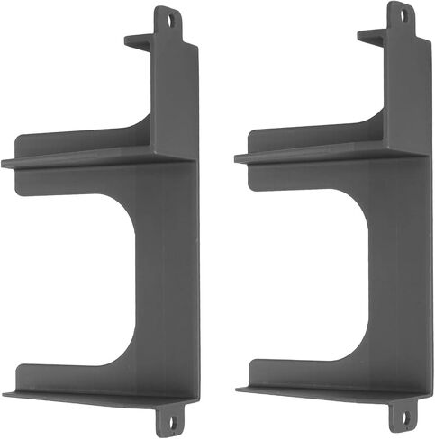 2 قطعة 2.5in حامل القرص الصلب HDD SSD 3D مطبوعة قوس لوحدة التحكم PS2 SCPH 30000 SCPH 50000 (أسود) in Kuwait