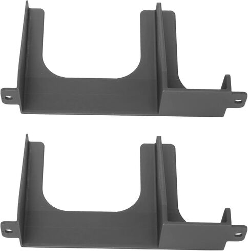 2 قطعة 2.5in حامل القرص الصلب HDD SSD 3D مطبوعة قوس لوحدة التحكم PS2 SCPH 30000 SCPH 50000 (أسود) in Kuwait