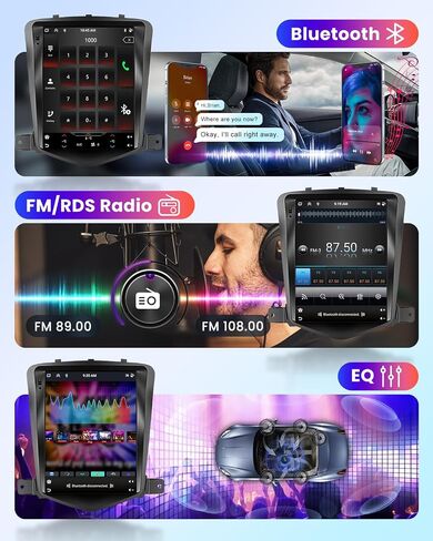 8Core 6G+128G Android Upgrade Car Radio for Chevrolet Chevy Cruze J300 2009-2015, Rimoody 9.7 Inch 1024 * 600 HD IPS Tesla Style Touchscreen Wireless Carplay Andriod Auto Backup Camera GPS 5G WiFi FM in Saudi Arabia