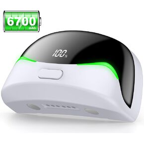 حزمة بطارية 6700 مللي أمبير في الساعة لحزام الرأس Meta Quest 3/3S/2، بطارية مغناطيسية قابلة للتبديل السريع - لعب ممتد لمدة 2-3 ساعات (سلسلة MQ4000 فقط) in Kuwait