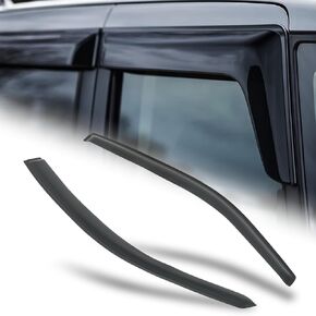M-Auuto Window Bossor الظل المتوافق مع 88-99 Chevy/GMC C1500/C2500/C3500/K1500/K2500/K3500 CAB الموسعة ، وحراس المطر على الشريط ، 4 أجزاء. in Kuwait