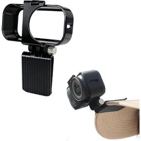 مشبك قبعة لـ DJI Osmo Nano، قبعة بيسبول ذات حافة مشبك مشبك واقٍ بإطار ثابت، حامل دعامة إطلاق بدون استخدام اليدين لملحقات DJI Osmo Nano in Kuwait