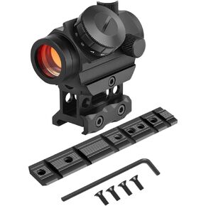 GOTICAL Ruger 10/22 and 3/8" Tactical 4x32 Compact Scope Rangefinder - Reticle Hunting Riflescopes Hair Reticle and Ruger 10/22 Weaver and 3/8" Predrilled in Kuwait