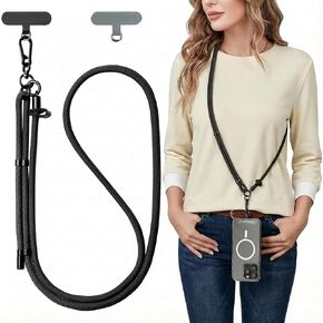 Phone Lanyard,Neck&Crossbody Strap,Anti-Theft Enhanced for iPhone/Android,Upgraded Fast-Fix Design,Travel & Everyday Use in Saudi Arabia