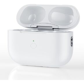 Wireless Charging Case Compatible with Air Pods Pro 1st and 2nd Generation, Charging Case Replacement with Bluetooth Pairing Sync Button (to Lightning) in Saudi Arabia