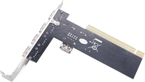 USB 2.0 Card 5 Port 4 External 1 Internal Expansion to 2.0 Adapter Controller High Speed 480Mbps for Desktop High Speed Interface Card in Kuwait