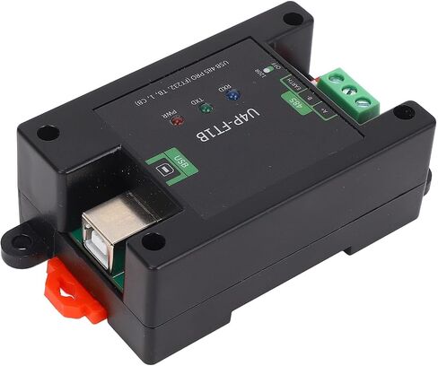 plplaaoo USB B to 485 Converter Industrial Grade High Speed Isolated Serial Port Module for Industrial Automation ABS Material with LED Indicators in Saudi Arabia