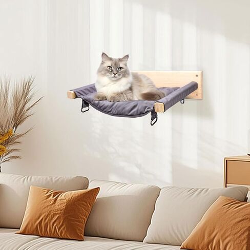 JSPYFITS Cat Cage Hammock with Ball,Double Layer Hanging Adjustable Soft Pet Bed Suit for Kitten Ferret Puppy Rabbit or Small Pets, 2 Level Indoor Pet Bad for All Season(Ethnic Style) in Kuwait