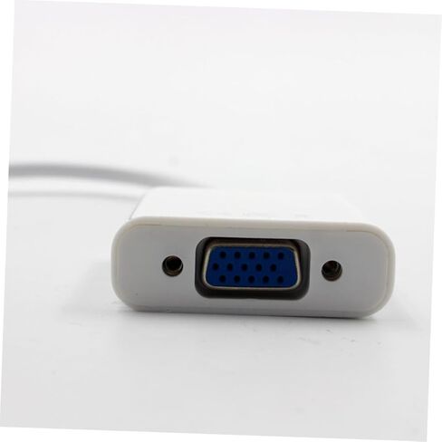 jojofuny لمحول الصوت والفيديو الكامل لأجهزة الكمبيوتر المحمول والكمبيوتر اللوحي التي تعمل بالطاقة USB وشاشات التشغيل المتوافقة باللون الأبيض in Kuwait