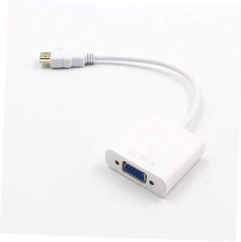 jojofuny لمحول الصوت والفيديو الكامل لأجهزة الكمبيوتر المحمول والكمبيوتر اللوحي التي تعمل بالطاقة USB وشاشات التشغيل المتوافقة باللون الأبيض in Kuwait