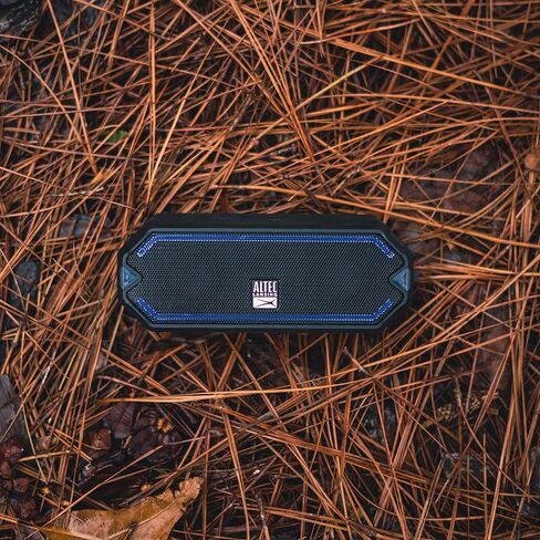 Altec Lansing - HydraJolt Wireless Bluetooth Speaker, Waterproof Portable Speakers with Built in Phone Charger and Lights, Everything Proof Outdoor, Shockproof, Snowproof, 16 Hours Playtime in Saudi Arabia