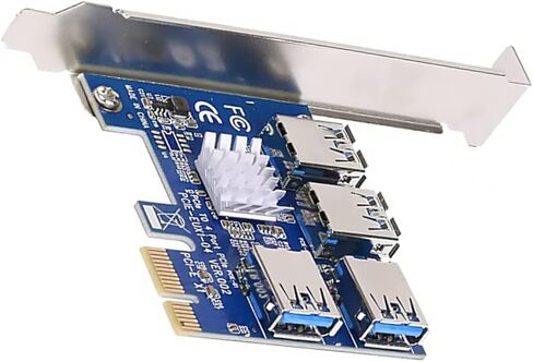 بطاقة توسيع Pci-e، منافذ USB، وصلة رفع عالية السرعة لسطح المكتب تدعم ما يصل إلى سعة الطاقة لملحقات الكمبيوتر وأنظمة الألعاب in Kuwait