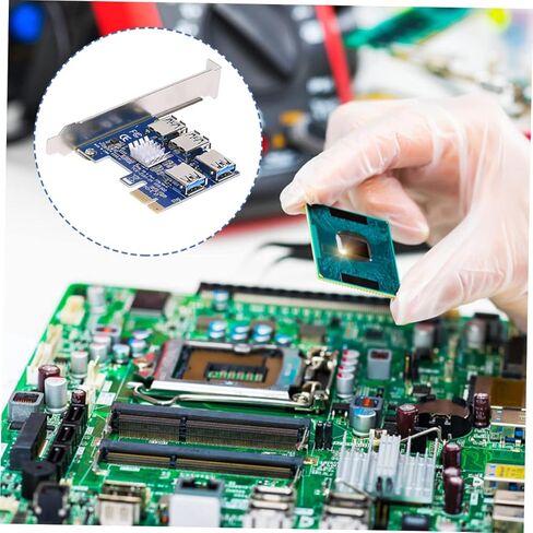 بطاقة توسيع Pci-e، منافذ USB، وصلة رفع عالية السرعة لسطح المكتب تدعم ما يصل إلى سعة الطاقة لملحقات الكمبيوتر وأنظمة الألعاب in Kuwait