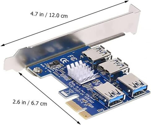بطاقة توسيع Pci-e، منافذ USB، وصلة رفع عالية السرعة لسطح المكتب تدعم ما يصل إلى سعة الطاقة لملحقات الكمبيوتر وأنظمة الألعاب in Kuwait