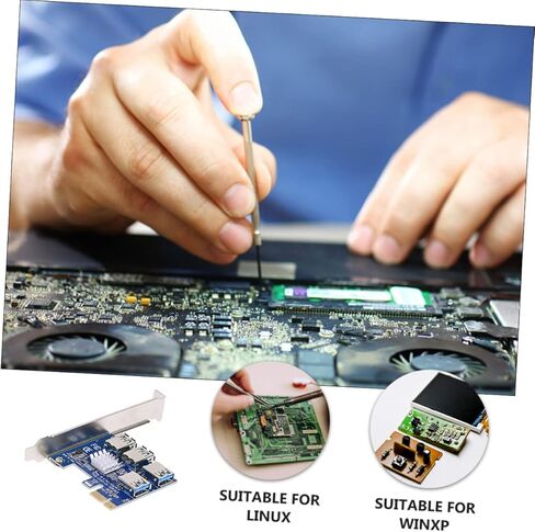 بطاقة توسيع Pci-e، منافذ USB، وصلة رفع عالية السرعة لسطح المكتب تدعم ما يصل إلى سعة الطاقة لملحقات الكمبيوتر وأنظمة الألعاب in Kuwait