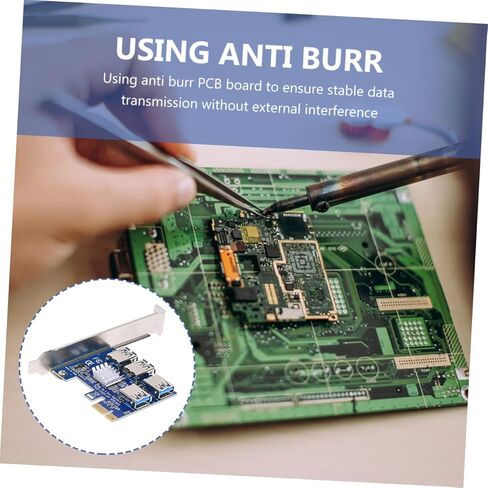 بطاقة توسيع Pci-e، منافذ USB، وصلة رفع عالية السرعة لسطح المكتب تدعم ما يصل إلى سعة الطاقة لملحقات الكمبيوتر وأنظمة الألعاب in Kuwait
