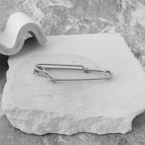 15Pcs Long Line Clips Snap Stainless Steel Tuna Clips for Long Line Fishing Floats Sharking Tuna Fishing Crabbing Shrimping in Saudi Arabia