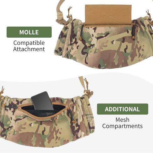 Tactical Hand Warmer Pouch, Youth Football Hand Warmers, Portable Drop Hanger Waist Handwarmer Pouch in Saudi Arabia