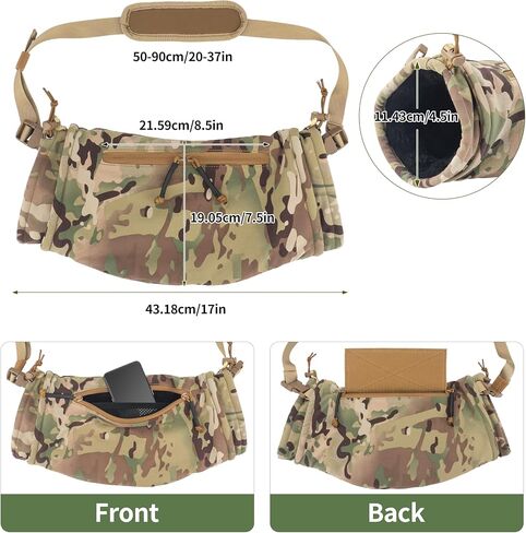 Tactical Hand Warmer Pouch, Youth Football Hand Warmers, Portable Drop Hanger Waist Handwarmer Pouch in Saudi Arabia