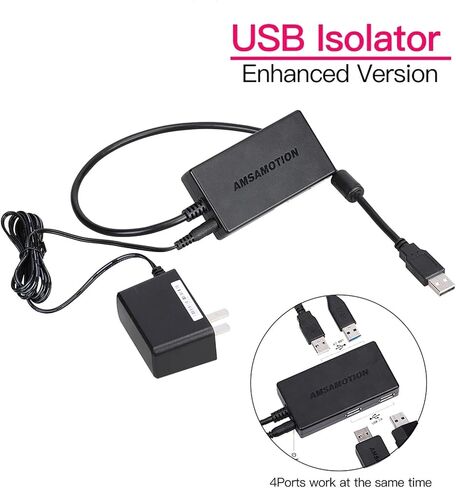 USB to USB Isolator Industrial Grade Protable 12Mbps Low Speed Switch High Speed ADUM3160/4160 Digital Isolator(USB-USB-10W) in Saudi Arabia