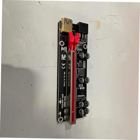 jojofuny 6 مجموعات Pci-e Riser محول بطاقة إلى Gpu تمديد كابل USB بطاقة الرسومات موصل نقل البيانات مستقرة للتعدين والبناء in Kuwait