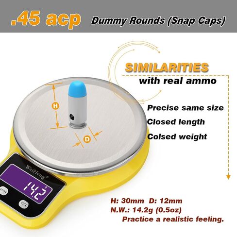 BOOLIT EYE Pro Shotgun or Pistol Safety Trainer Cartridge Dummy Rounds Close to Real Weight in Saudi Arabia