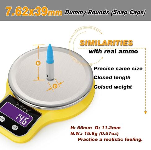 Pro Shotgun or Pistol Safety Trainer Cartridge Dummy Rounds Close to Real Weight in Saudi Arabia