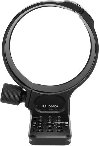Tbest Lens Collar Metal Support Bracket with Plate for RF 100‑500mm F4.5‑7.1 L is USM Cameras Tripod Mount in Saudi Arabia